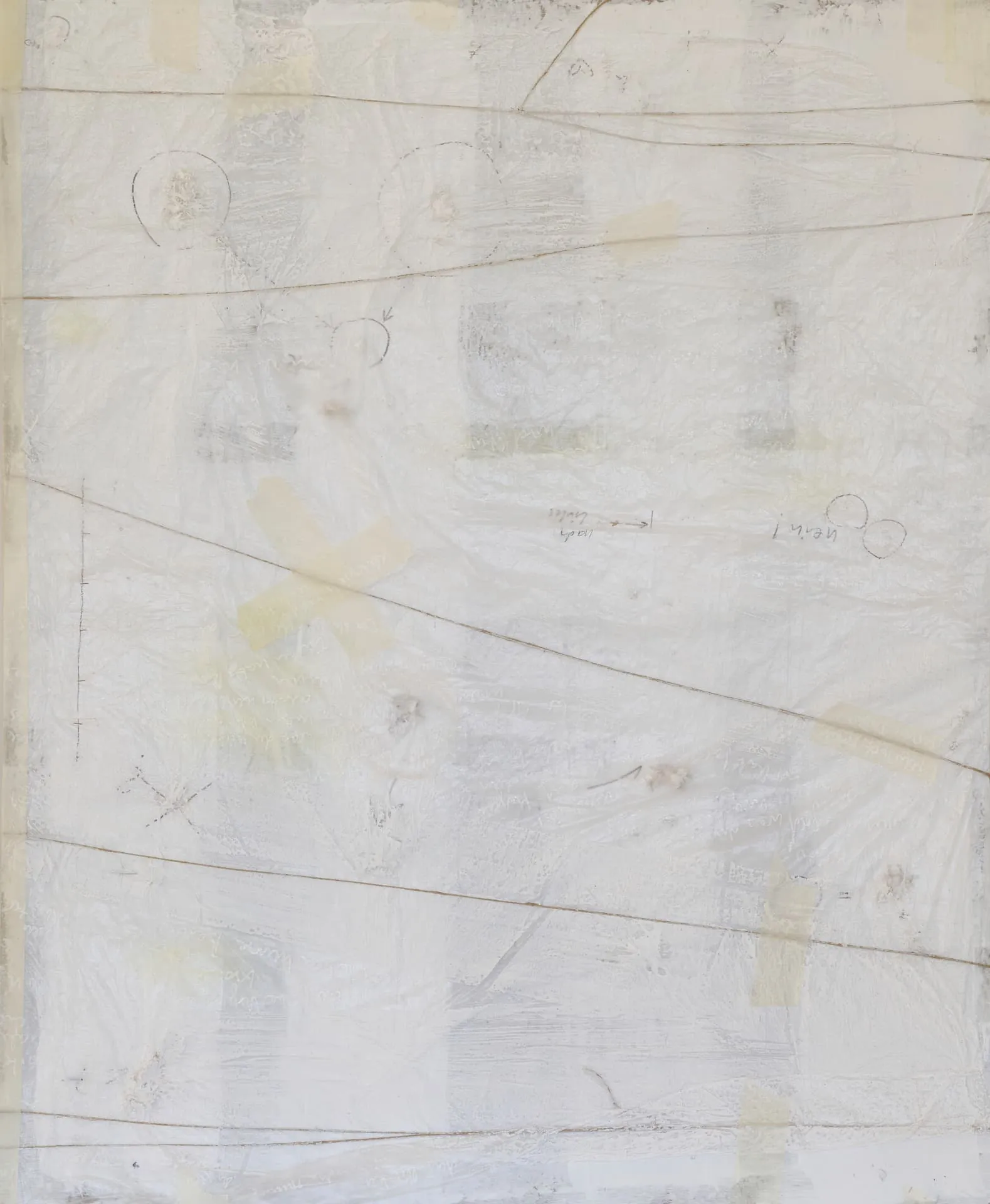 Life is but a breath № 05, 2026 — mixed materials, work by Britta Pukall